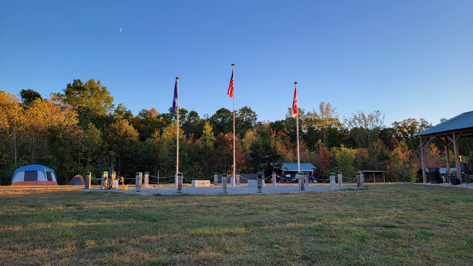 Parade Field & Flag Poles